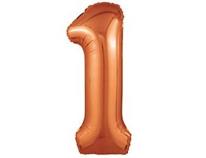 1207-5542 Р ЦИФРА 1  40" Папайя