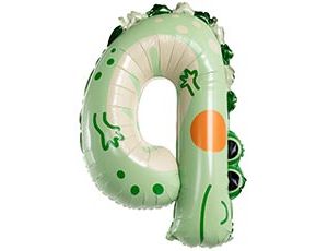 1207-5573 К ЦИФРА 4 38" Зоопарк Крокодил