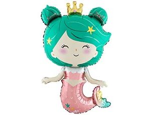 1207-5681 К ФИГУРА Русалка в короне