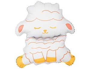 1207-5693 К ФИГУРА Овечка белая милая