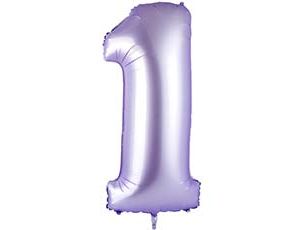 1207-5742 Г ЦИФРА 1  40" Сатин Lilac