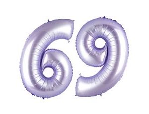 1207-5747 Г ЦИФРА 6/9  40" Сатин Lilac