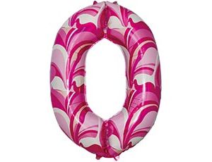 1207-5806 К ЦИФРА 0  40" Мрамор розовый