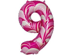 1207-5815 К ЦИФРА 9  40" Мрамор розовый