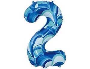 1207-5818 К ЦИФРА 2  40" Мрамор голубой
