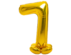 1207-5912 К ЦИФРА 7 65" Gold на подставке Макси