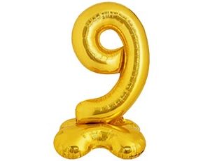 1207-5924 К ЦИФРА 9 50" Gold на подставке