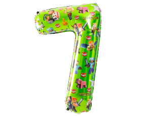 1207-5978 К ЦИФРА 7 40" Человечки Пиксельные