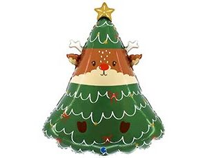 1207-5984 Г ФИГУРА Олень в елке