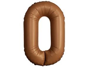 1207-6043 Ф ЦИФРА 0  40" SLIM Choco Brown