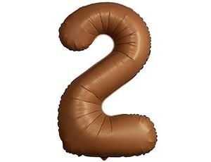 1207-6045 Ф ЦИФРА 2  40" SLIM Choco Brown