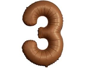 1207-6046 Ф ЦИФРА 3  40" SLIM Choco Brown
