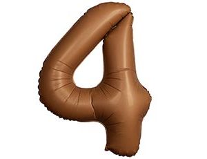 1207-6047 Ф ЦИФРА 4  40" SLIM Choco Brown