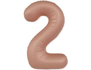 1207-6054 Ф ЦИФРА 2  40" SLIM Vintage Rose