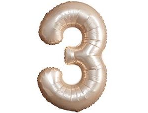 1207-6064 Ф ЦИФРА 3  40" SLIM Starlight Gold