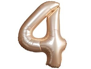 1207-6065 Ф ЦИФРА 4  40" SLIM Starlight Gold