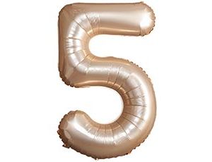 1207-6066 Ф ЦИФРА 5  40" SLIM Starlight Gold