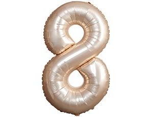 1207-6069 Ф ЦИФРА 8  40" SLIM Starlight Gold