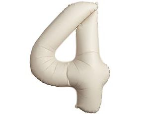 1207-6074 Ф ЦИФРА 4  40" SLIM Creamy Late