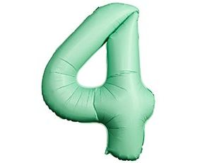 1207-6086 Ф ЦИФРА 4  40" SLIM Mint
