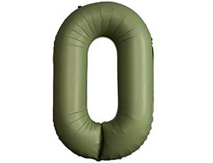 1207-6091 Ф ЦИФРА 0  40" SLIM Olive Green