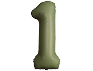 1207-6092 Ф ЦИФРА 1  40" SLIM Olive Green