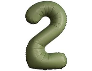 1207-6093 Ф ЦИФРА 2  40" SLIM Olive Green