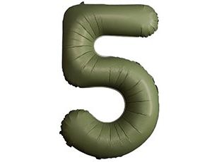 1207-6096 Ф ЦИФРА 5  40" SLIM Olive Green