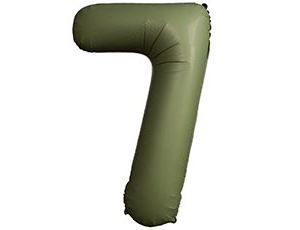 1207-6098 Ф ЦИФРА 7  40" SLIM Olive Green
