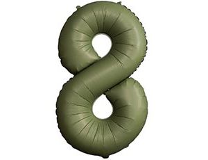 1207-6099 Ф ЦИФРА 8  40" SLIM Olive Green