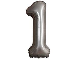 1207-6101 Ф ЦИФРА 1  40" SLIM Moonlight Silver