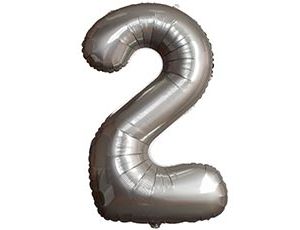 1207-6102 Ф ЦИФРА 2  40" SLIM Moonlight Silver