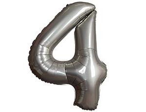 1207-6104 Ф ЦИФРА 4  40" SLIM Moonlight Silver