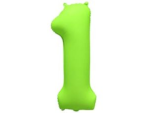 1207-6143 К ЦИФРА 1 40" Неон Green