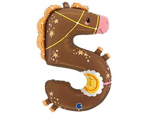 1207-6178 Г ЦИФРА 5  Лошадка