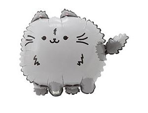 1207-6202 К ФИГУРА ПушМяу Кошка серая