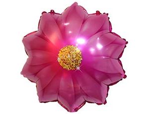 1207-6226 К ФИГУРА Георгин Цветок розовый