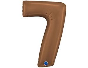 1207-6285 Г ЦИФРА 7  40" Сатин Chocolate
