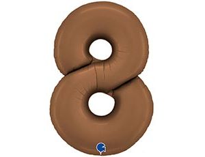 1207-6286 Г ЦИФРА 8  40" Сатин Chocolate