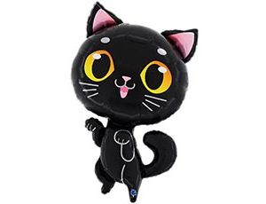 1207-6310 Г ФИГУРА Кот черный