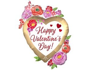 1207-6316 А ФИГУРА/P35 HVD Сердца Цветы сатин