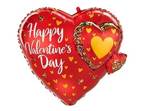 1207-6320 А ФИГУРА/P47 HVD Сердца 3D глиттер