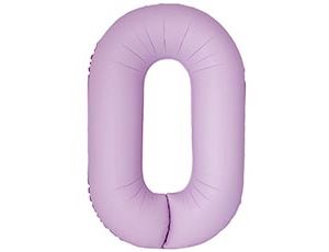 1207-6331 Ф ЦИФРА 0  40" SLIM Matte Pink