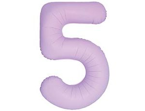 1207-6336 Ф ЦИФРА 5  40" SLIM Matte Pink