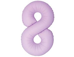 1207-6339 Ф ЦИФРА 8  40" SLIM Matte Pink