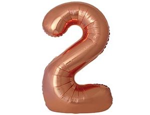 1207-6342 Ф ЦИФРА 2  40" SLIM Bronze