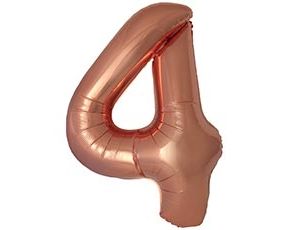 1207-6344 Ф ЦИФРА 4  40" SLIM Bronze