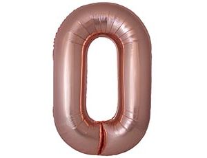 1207-6358 Ф ЦИФРА 0  40" SLIM Rose Gold