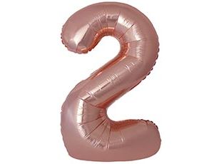 1207-6360 Ф ЦИФРА 2  40" SLIM Rose Gold