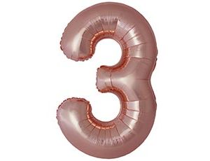1207-6361 Ф ЦИФРА 3  40" SLIM Rose Gold